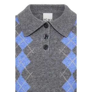 Women's long-sleeved polo shirt Ichi IHDasila image-2