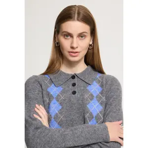Women's long-sleeved polo shirt Ichi IHDasila image-4