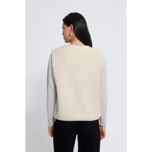 Sleeveless jacket for women Ichi IHNandy image-5