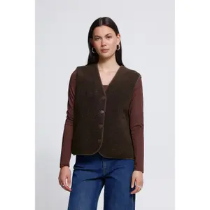 Sleeveless jacket for women Ichi IHNandy image-4