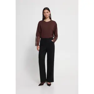 Women's Trousers Ichi IHFino image-3