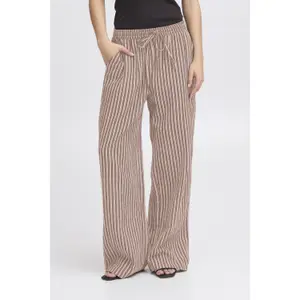 Gestreifte Hose Damen Ichi Foxa image-4