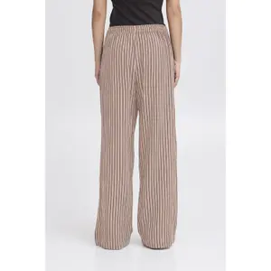 Gestreifte Hose Damen Ichi Foxa image-5
