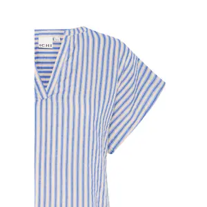 Gestreifte Bluse, Damen Ichi Iafoxa image-2