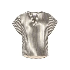 Gestreifte Bluse, Damen Ichi Iafoxa image-0