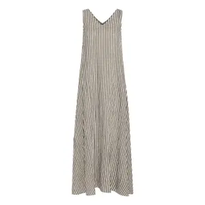 Gestreiftes Maxikleid für Frauen Ichi Iafoxa image-0
