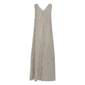 Gestreiftes Maxikleid für Frauen Ichi Iafoxa image-1