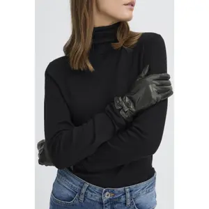 Lederhandschuhe Damen Ichi Madicken image-5
