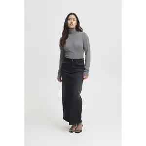 Damski sweter z golfem Ichi Mafa image-1