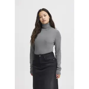 Damski sweter z golfem Ichi Mafa image-2