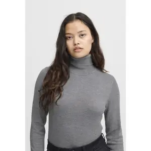 Damski sweter z golfem Ichi Mafa image-5