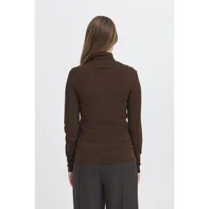 Damski sweter z golfem Ichi Mafa image-5