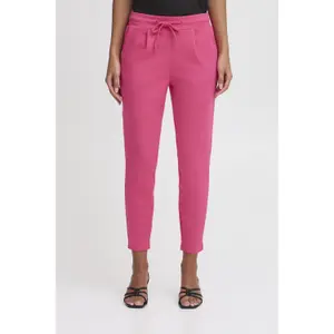 Pantalon crop femme Ichi Kate image-1