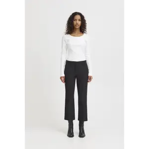 Women's crop Trousers Ichi Lexi image-4