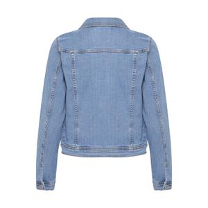 Women's denim jacket Ichi Stampe image-1