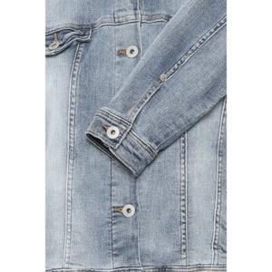 Women's denim jacket Ichi Stampe image-5