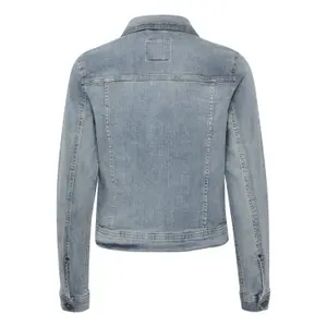 Women's denim jacket Ichi Stampe image-1