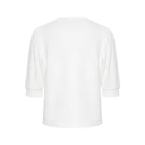 T-shirt basique mamches mi-longue femme Ichi Ihyarlet - Sw image-1