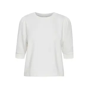 T-shirt basique mamches mi-longue femme Ichi Ihyarlet - Sw image-0
