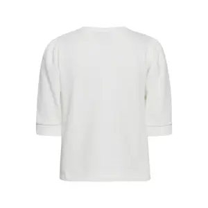 T-shirt basique mamches mi-longue femme Ichi Ihyarlet - Sw image-1