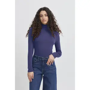 Rollkragenpullover Damen Ichi Philuca image-3