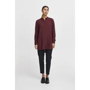 Chemisier longue femme Ichi Main image-2