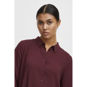 Chemisier longue femme Ichi Main image-5