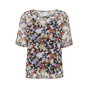 Blouse manches mi-longues femme Ichi Ihafilikke - 3 image-0
