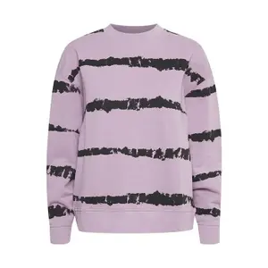 Sweatshirt col rond femme Ichi Ihlyvia image-0