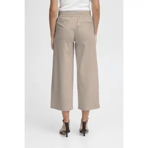 Dames wide leg broek Ichi Kate image-5