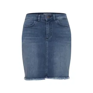 Jupe en jeans femme Ichi Ihtwiggy - 2 image-0