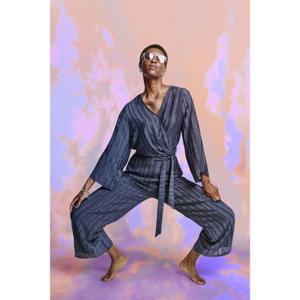 Jumpsuit med dragsko för kvinnor Ichi Ihfiluco image-4