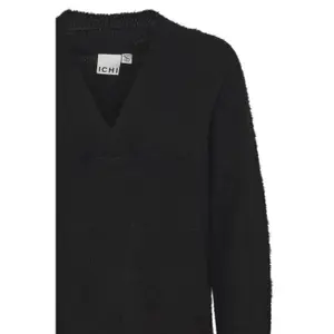 Suéter de cuello en V para mujer Ichi Kamara image-4