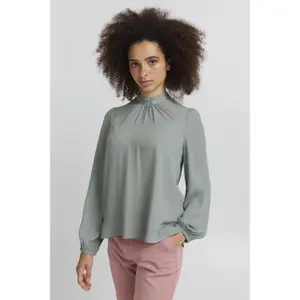 Blusa de manga comprida feminina Ichi Cellani image-2