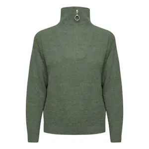 Pull demi-zippé femme Ichi Ihnovo 4 image-0