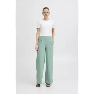 Damskie spodnie z szerokimi nogawkami Ichi Kate PA2 image-1