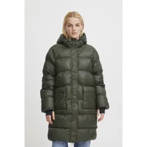 Mantel Daunenjacke Damen Ichi Fazun Expl image-2