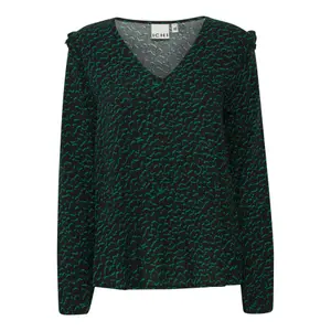 Blusa de manga comprida feminina Ichi Vera 12 image-0
