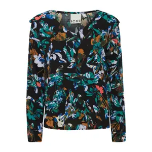 Blusa de manga comprida feminina Ichi Vera 12 image-0