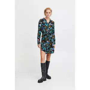 Vestido de camisa de mulher Ichi Vera 25 image-1