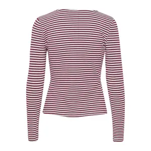 T-shirt de manga comprida feminina Ichi Osvalda image-1