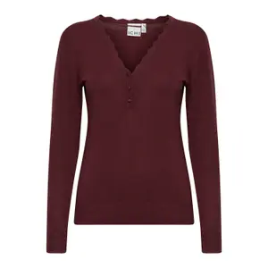 Jersey de manga larga para mujer Ichi Mafa 3 image-0