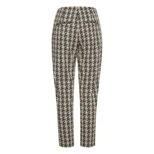 Damskie spodnie robocze Ichi Kate Houndstooth image-3