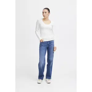 Langarmshirt Ichi Zola Plain image-3