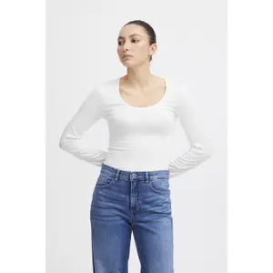 Langarmshirt Ichi Zola Plain image-1