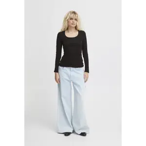 Langarmshirt Ichi Zola Plain image-4