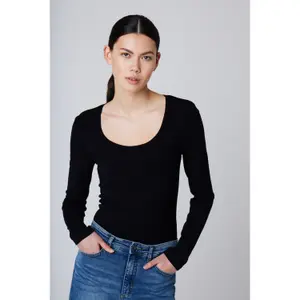 Langarmshirt Ichi Zola Plain image-2