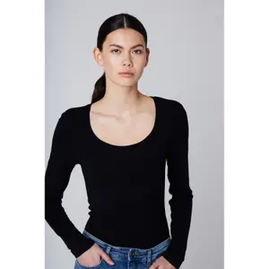 Langarmshirt Ichi Zola Plain image-3