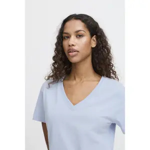 T-shirt com decote em V para mulher Ichi Ihpalmer image-6