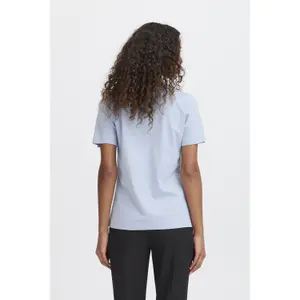 T-shirt com decote em V para mulher Ichi Ihpalmer image-4